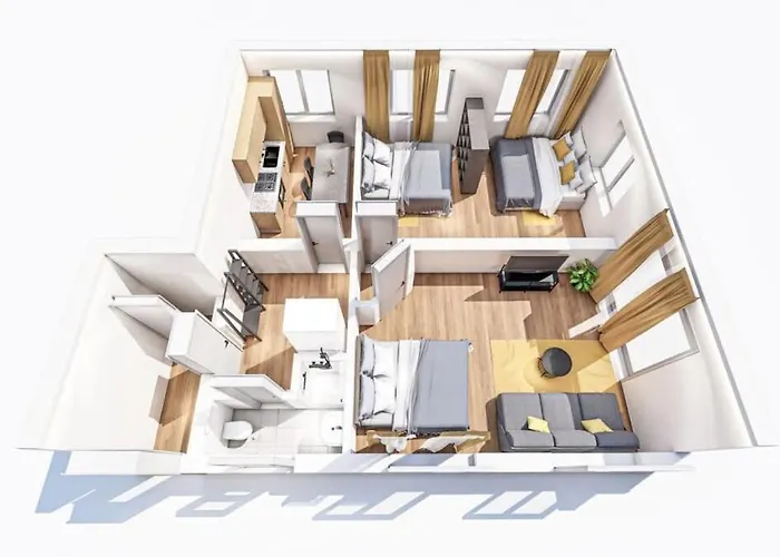 Beautiful 2 Bedroom Incl Parking Apartament *